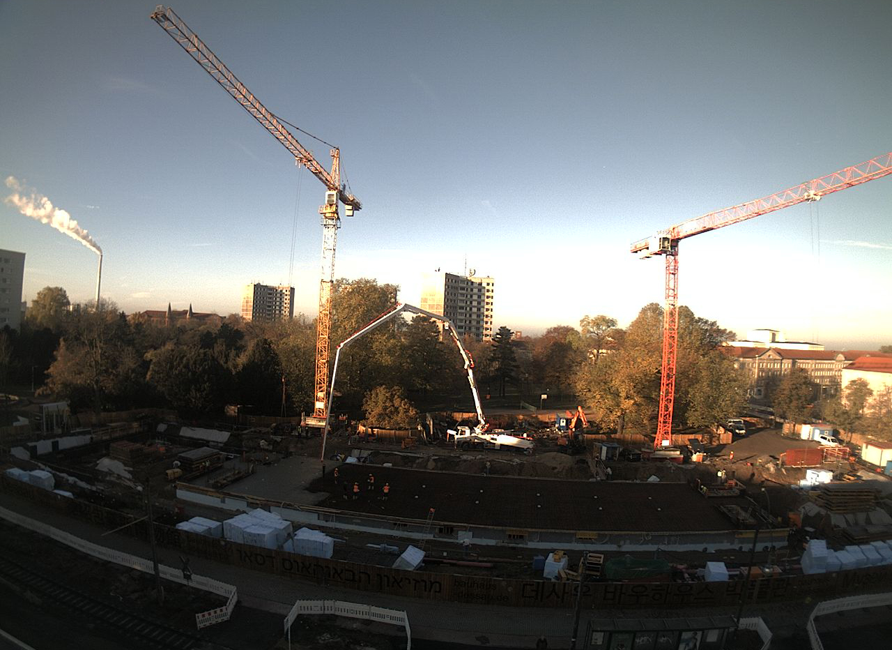 bauhaus museum dessau webcam baustelle