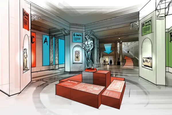 Rahmenkonzept Neue Hofburg, Visualisierung