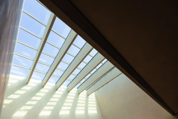 Glasdach des Museums