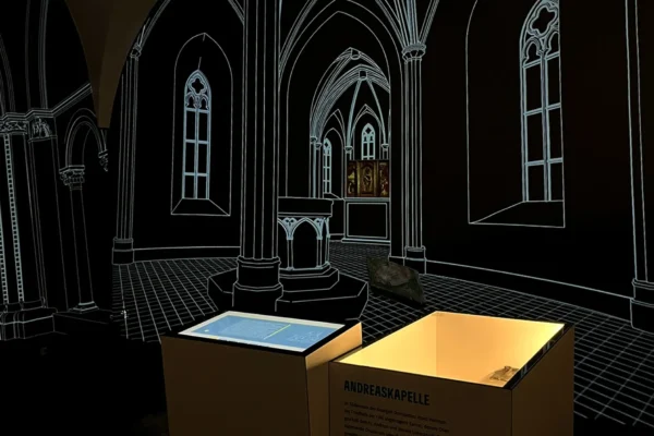 Stadtmuseum St. Pölten, Von Steinen und Beinen, Andreaskapelle