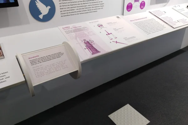 Detail der Ausstellung "100 Jahre Bundesverfassung"