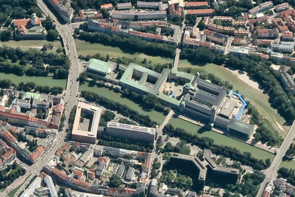Luftbild Museumsinsel