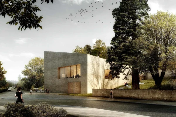 Visualisierung Museumsentwurf außen