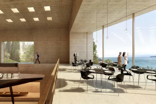 Visualisierung Museumsentwurf Innenraum