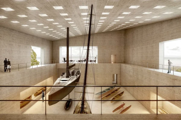 Visualisierung Museumsentwurf innen