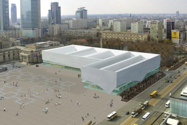 Visualisierung des Museums-Entwurfs