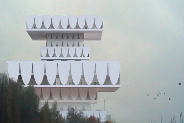 Entwurf Außenansicht Perm Museum