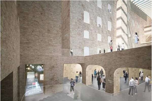 Visualisierung des Museumentwurfs von Event