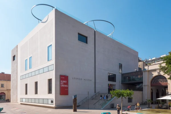 Außenansicht des Leopoldmuseums