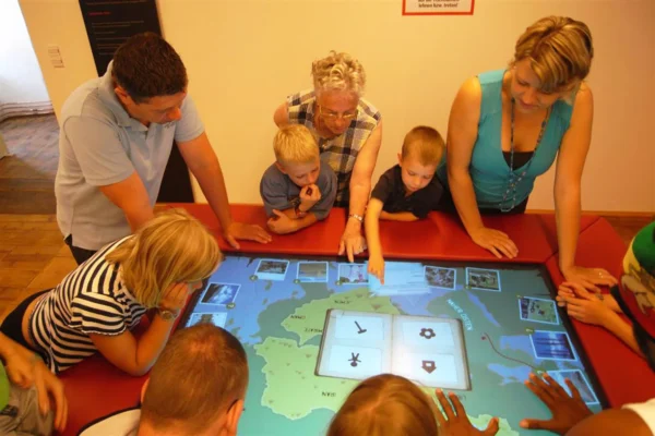 Medienstation für Kinder im Regioneum