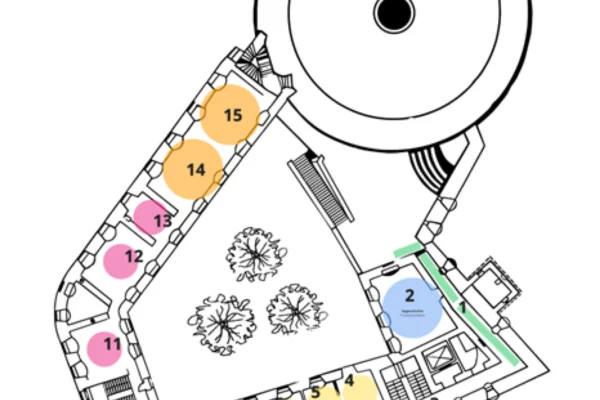Raumplan Heimatmuseum Kufstein